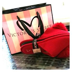 Victoria's secret red slippers